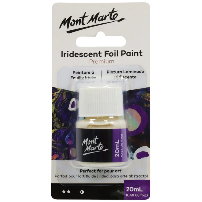 Mont Marte Iridescent Foil Paint 20ml