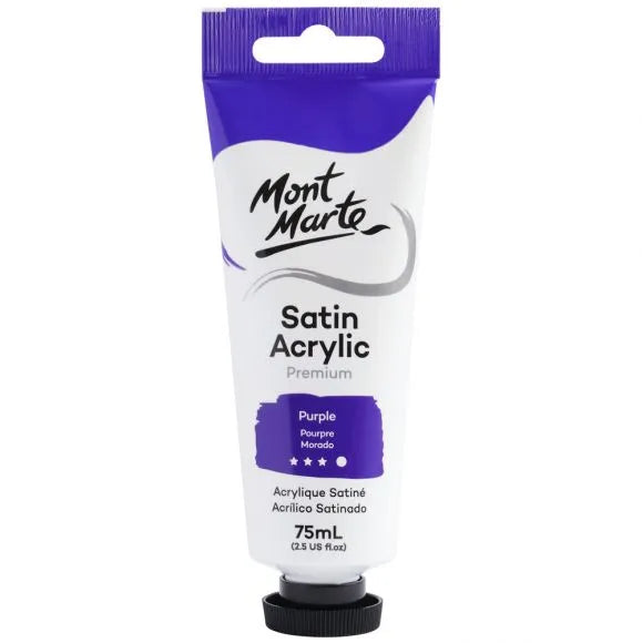 Mont Marte Satin Acrylic Paint 75ml